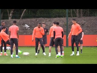 Manchester United Train Ahead Of Europa League Final Against Ajax