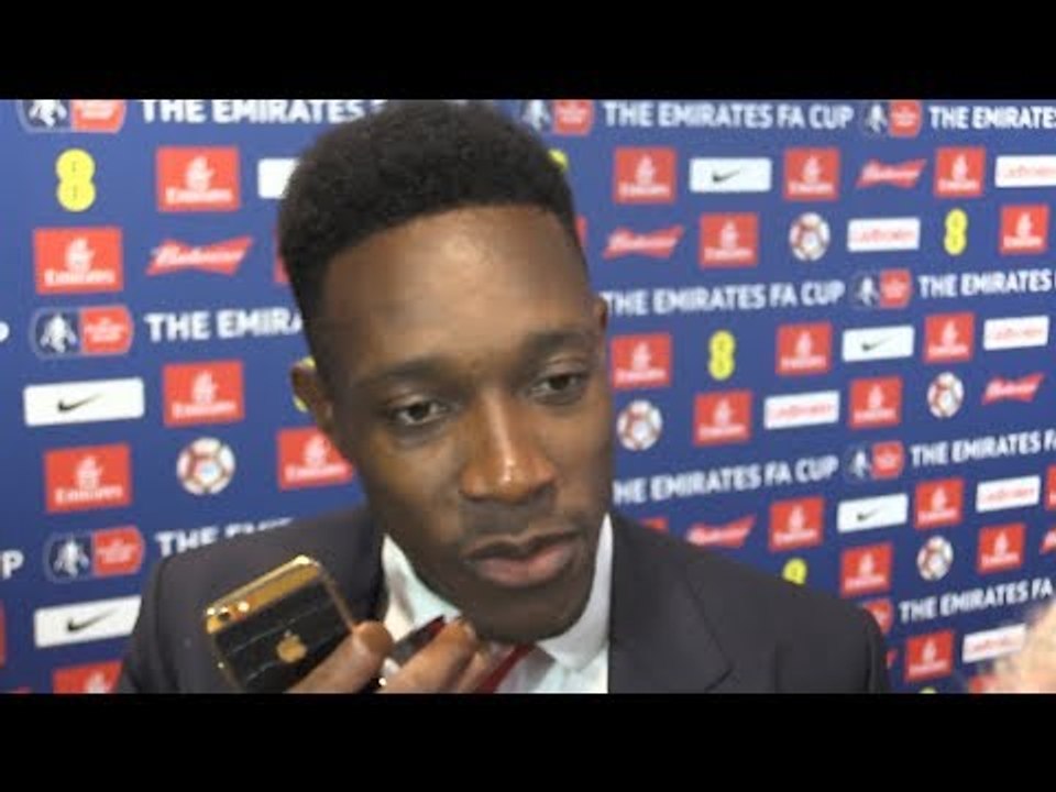 Arsenal 2-1 Chelsea - Danny Welbeck Post Match Interview - FA Cup Final