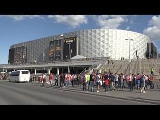 Ajax v Manchester United - Fans Arrive For Europa League Final