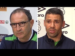 Martin O’Neill & Jonathan Walters Press Conference - Ireland v Austria - World Cup Qualifier