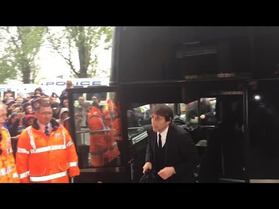 West Brom v Chelsea - Chelsea Players Arrive At The Hawthorns Ahead Of Crucial Match