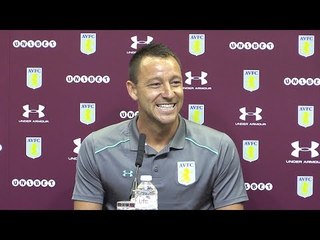 John Terry Unveiling As He Signs For Aston Villa - Full Press Conference