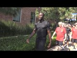 Romelu Lukaku Arrives At His First Manchester United Training Session - Manchester United Tour 2017