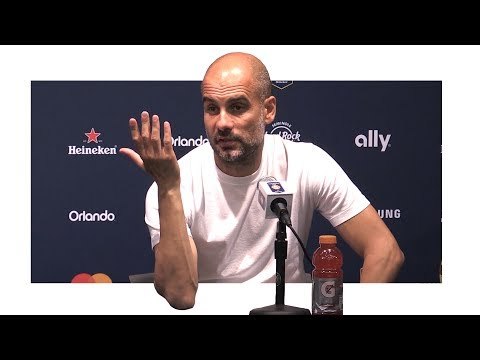 Man Utd 2-0 Man City - Pep Guardiola Post Match Press Conference - Manchester Derby - Utd Tour 2017