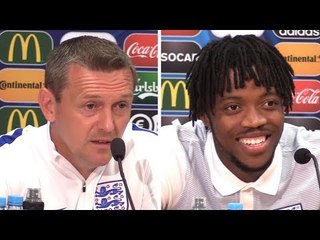Aidy Boothroyd & Nathaniel Chalobah Pre-Match Press Conference - England U21 v Poland U21