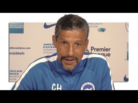 Chris Hughton Full Pre-Match Press Conference - Brighton v Manchester City - Premier League