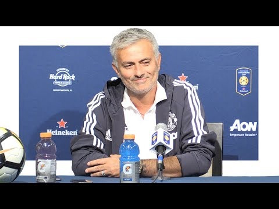 Real Madrid 1-1 Man Utd (1-2 Pens) - Jose Mourinho Post Match Press Conference - Man Utd Tour 2017