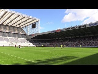 Newcastle United Train At St James's Park