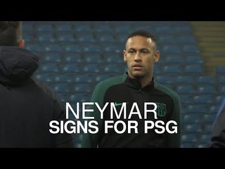 Neymar Signs For PSG In £200.6million Deal
