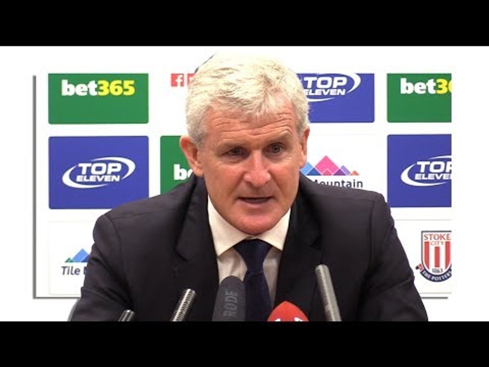 Stoke 1-0 Arsenal - Mark Hughes Full Post Match Press Conference - Premier League