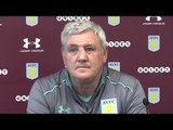 Steve Bruce Pre-Match Press Conference - Aston Villa v Sheffield Wednesday - Championship