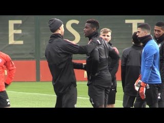 Manchester United Train Ahead Of Champions League Clash With Basel