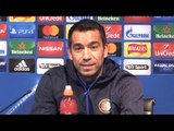Giovanni van Bronckhorst Pre-Match Press Conference - Manchester City v Feyenoord - Champions League