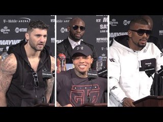 Mayweather v McGregor - Undercard Press Conferences - Badou Jack, Gervonta Davis & Nathan Cleverly