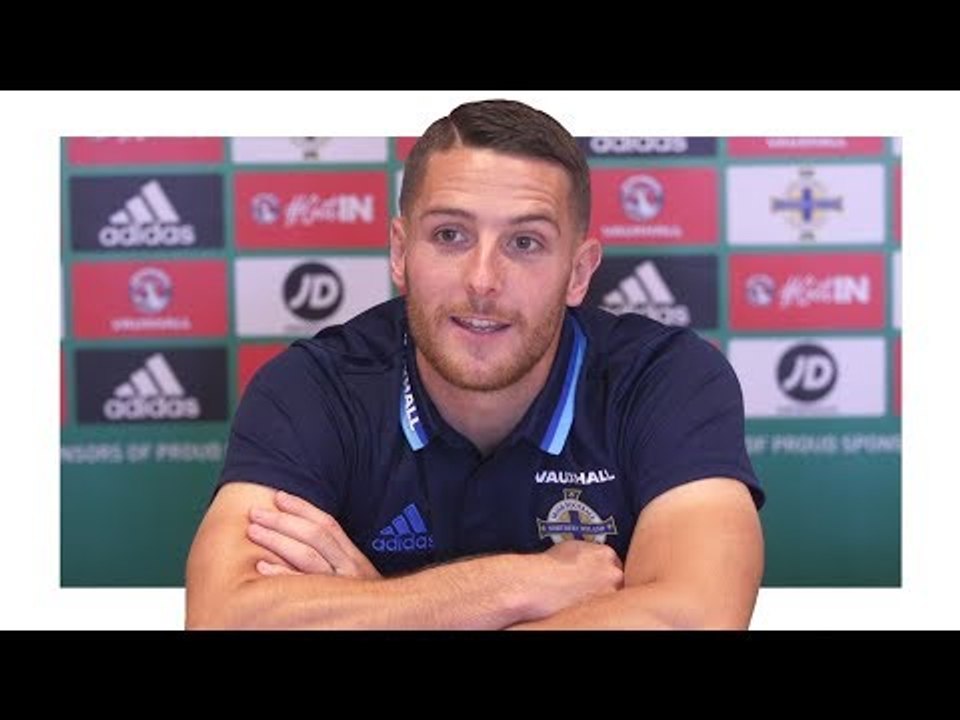 Conor Washington Full Pre-Match Press Conference - San Marino v Northern Ireland - WC Qualifying