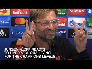 Jurgen Klopp - 'Liverpool's Champions League Qualification Is Reward For Hard Work'