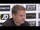Frank de Boer Full Pre-Match Press Conference - Burnley v Crystal Palace - Premier League