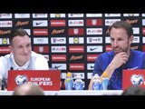 Gareth Southgate & Phil Jones  Full Pre-Match Press Conference - England v Slovakia - WC Qualifying