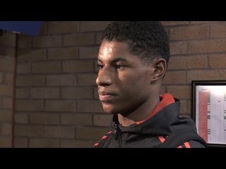 Manchester United 3-0 FC Basel - Marcus Rashford Post Match Interview