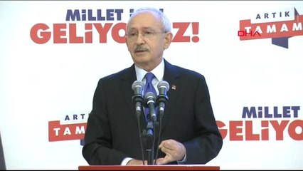 Bursa CHP Lideri Kılıçdaroğlu Sanayici ve İş İnsanlarıyla Toplantıda Konuştu