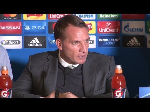 Celtic 0-5 Paris St-Germain - Brendan Rodgers Full Post Match Press Conference - Champions League