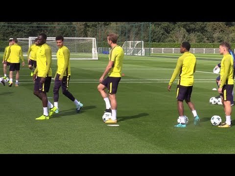 Tottenham Train Ahead Of Champions League Clash With Borussia Dortmund