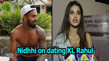 Nidhhi Agerwal opens about dating Cricketer KL Rahul
