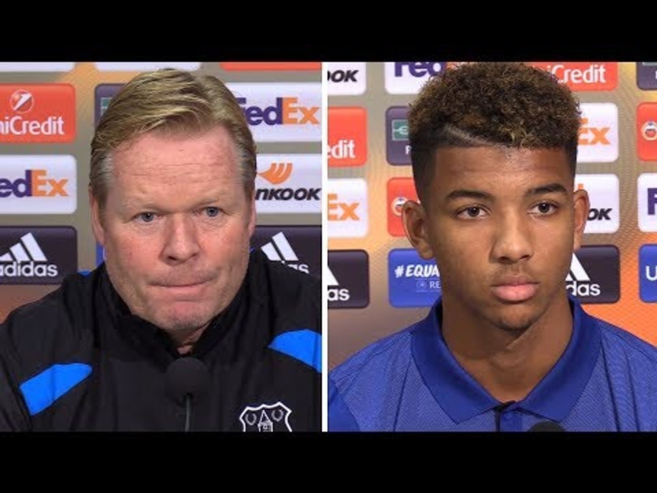 Ronald Koeman & Mason Holgate Pre-Match Press Conference - Everton v Apollon Limassol -Europa League