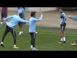 Manchester City Train Ahead Of Champions League Clash With Feyenoord