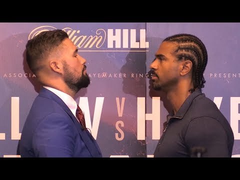 Tony Bellew & David Haye Set For A Rematch In December - Press Conference