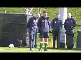 Republic Of Ireland Train Ahead Of Moldova World Cup Qualifier