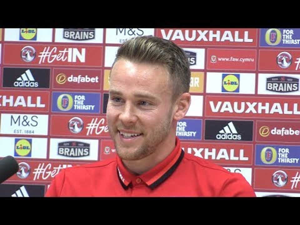 Chris Gunter Full Pre-Match Press Conference - Ireland v Wales - World Cup Qualifying
