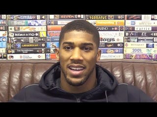 Anthony Joshua Interview - Tells Deontay Wilder The Pair Will Fight On "My Terms"