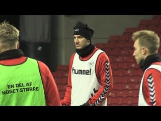 Denmark Train Ahead Of Ireland World Cup Qualifier