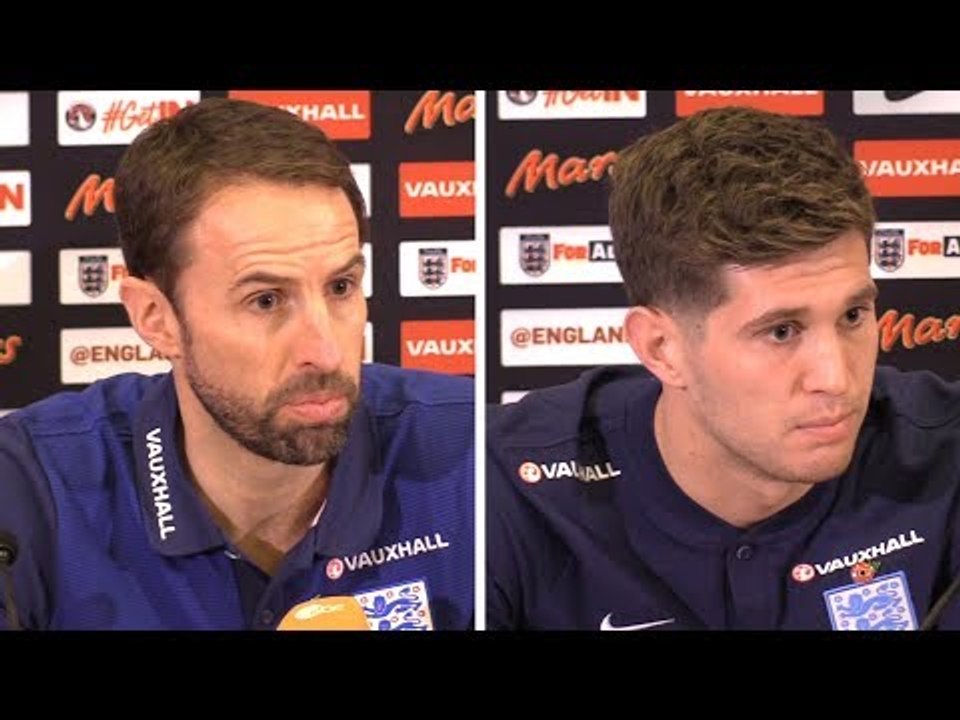 Gareth Southgate & John Stones Full Press Conference - England v Germany - International Friendly