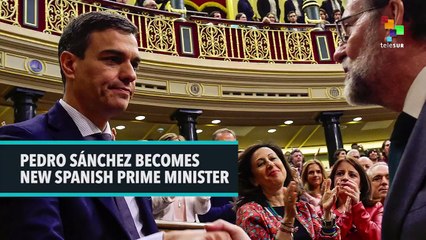 Pedro Sanchez Becomes New Spanish Prime Minister
