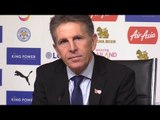Claude Puel Full Pre-Match Press Conference - Stoke v Leicester - Premier League