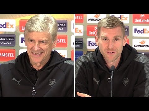 Arsene Wenger & Per Mertesacker Full Pre-Match Press Conference - Cologne v Arsenal - Europa League