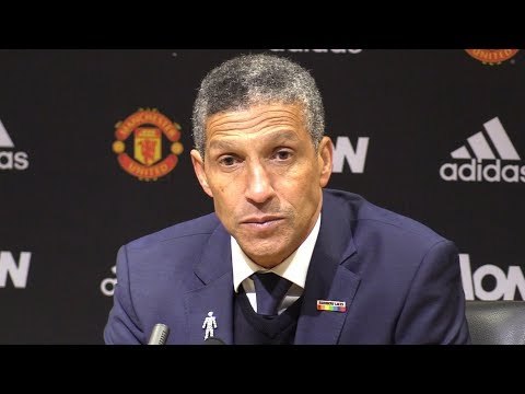 Manchester United 1-0 Brighton - Chris Hughton Post Match Press Conference - Premier League #MUNBRI