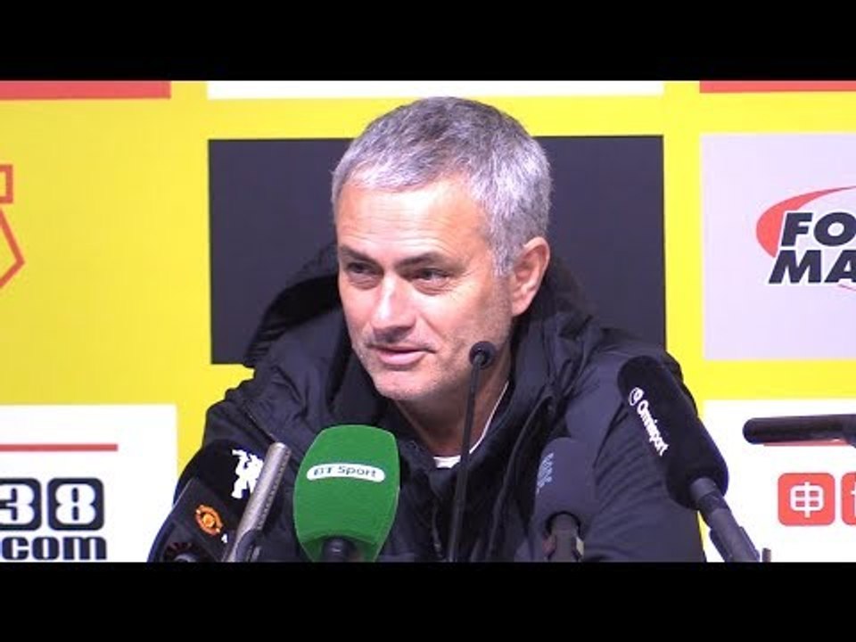 Watford 2-4 Manchester United - Jose Mourinho Post Match Press Conference - Premier League #MUNWAT