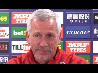 Alan Pardew Full Pre-Match Press Conference - West Brom v Crystal Palace - Premier League