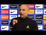Pep Guardiola Pre-Match Press Conference - Manchester City v West Ham - Embargo Extras