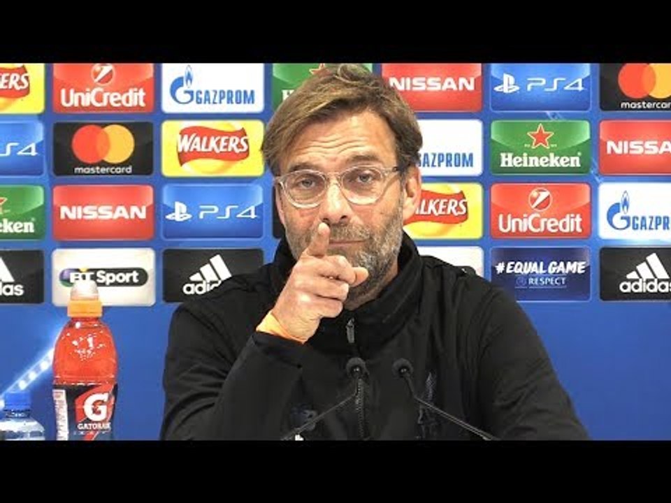 Jurgen Klopp Full Pre-Match Press Conference - Liverpool v Spartak Moscow - Champions League