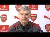 Arsene Wenger Says Football Can Learn From Sumo - Pre-Match Press Conference - West Ham v Arsenal