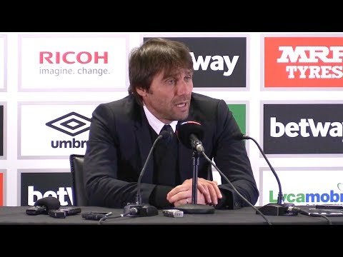 West Ham 1-0 Chelsea - Antonio Conte Post Match Press Conference - Premier League #WHUCHE