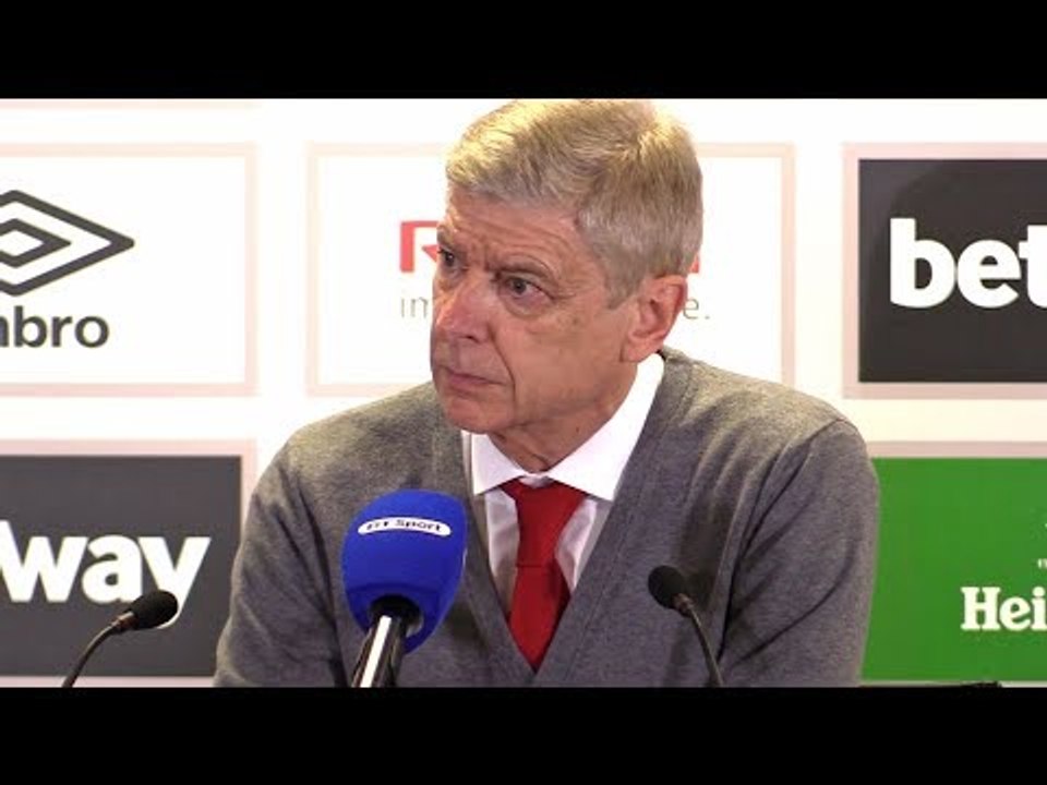 West Ham 0-0 Arsenal - Arsene Wenger Post Match Press Conference - Premier League #WHUARS