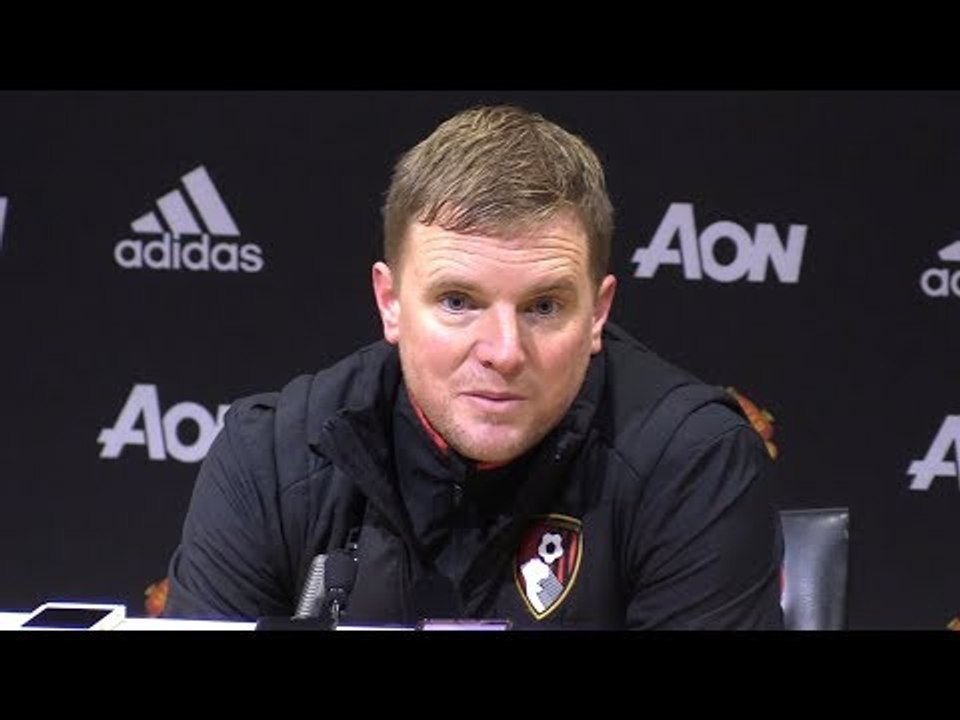Manchester United 1-0 Bournemouth - Eddie Howe Post Match Press Conference - Premier League #MUNBOU