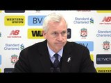 Liverpool 0-0 West Brom - Alan Pardew Post Match Press Conference - Premier League #LIVWBA