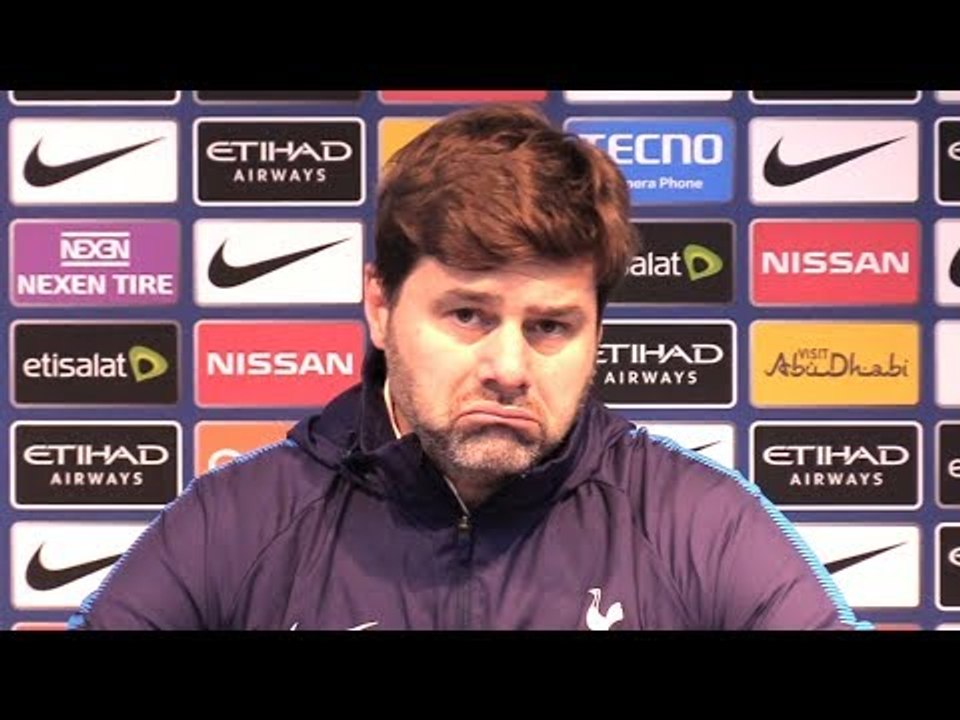 Manchester City 4-1 Tottenham - Mauricio Pochettino Post Match Press Conference - Premier League