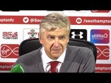 Southampton 1-1 Arsenal - Arsene Wenger Post Match Press Conference - Premier League #SOUARS